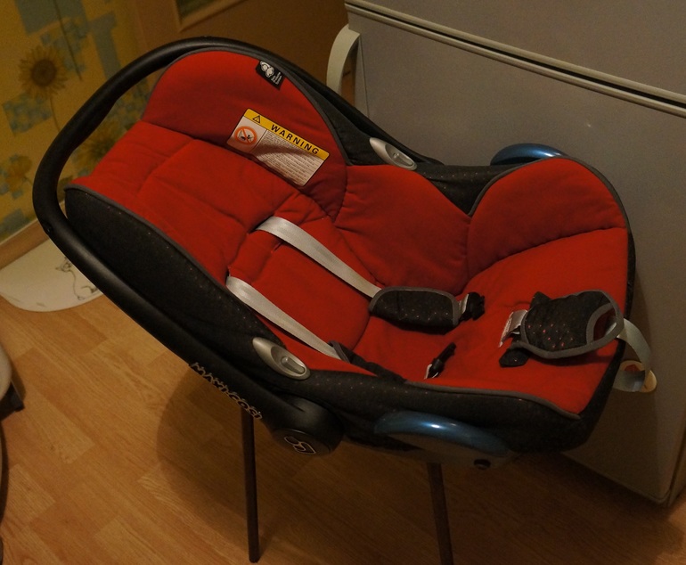 Автокресло Maxi Cosi Cabriofix с базой Easyfix б/у