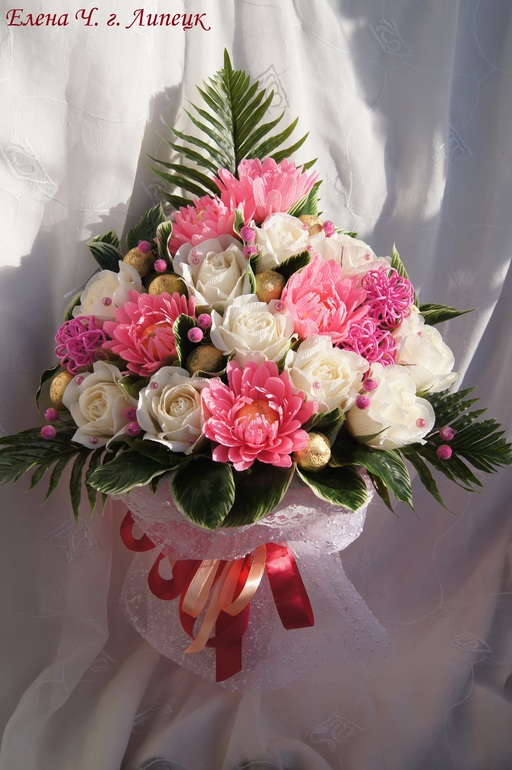 Букет на свадьбу.