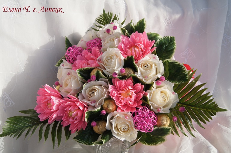 Букет на свадьбу.