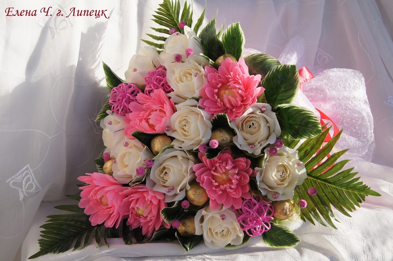 Букет на свадьбу.