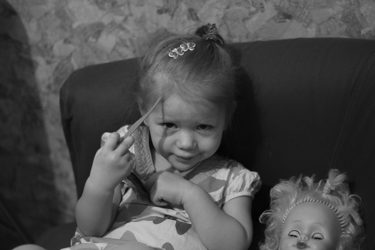 Портреты дочки)