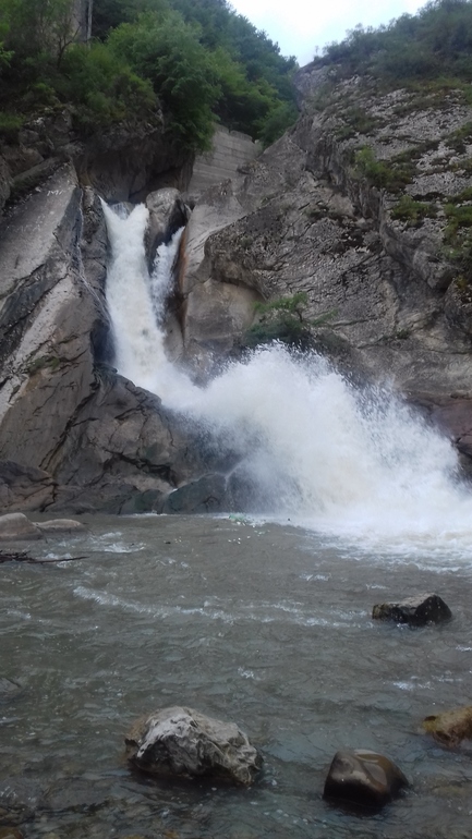 Хучнинский водопад в дагестане карта