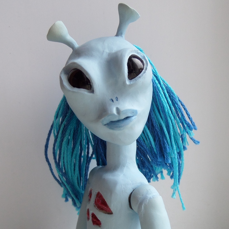 Гуманоид из запекаемой пластики