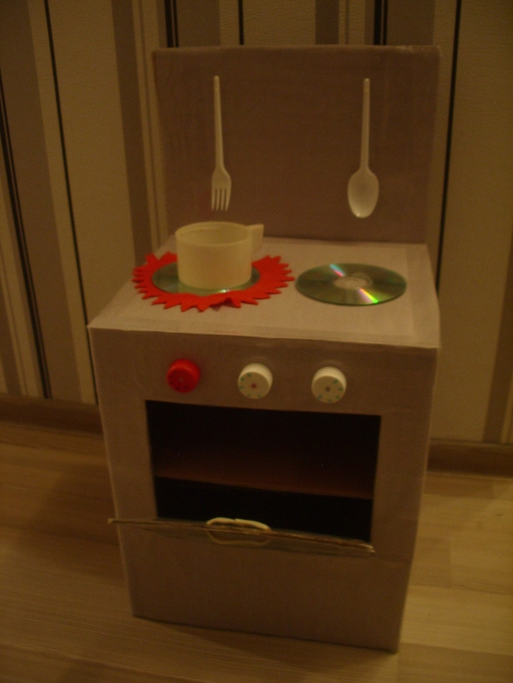 Рукодельная газовая плита))