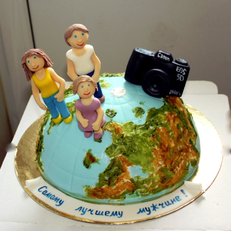 Земной шар... точнее половинка)