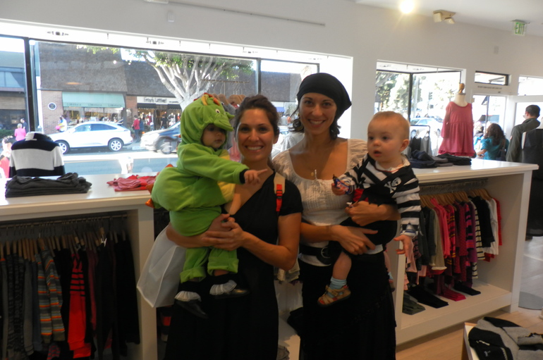 наш осенний детский поход по магазинам за