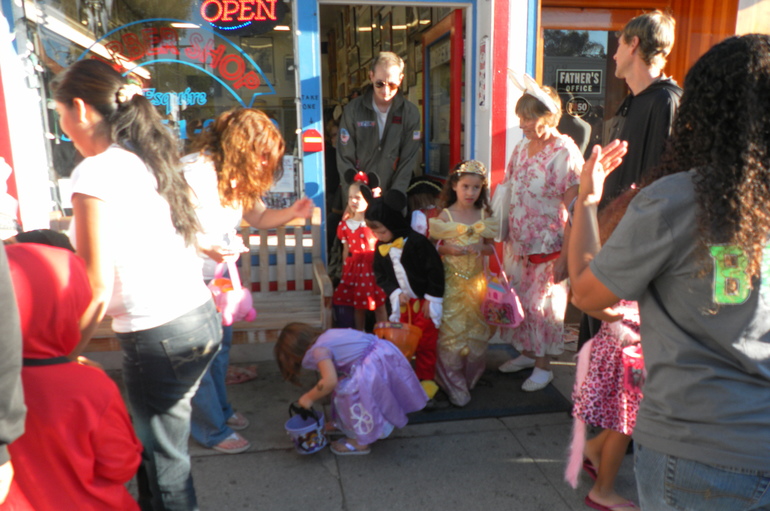 наш осенний детский поход по магазинам за