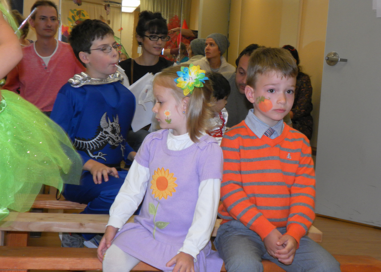 Нам 3,5 годика и наш первый осенний утренник в Калифорнии