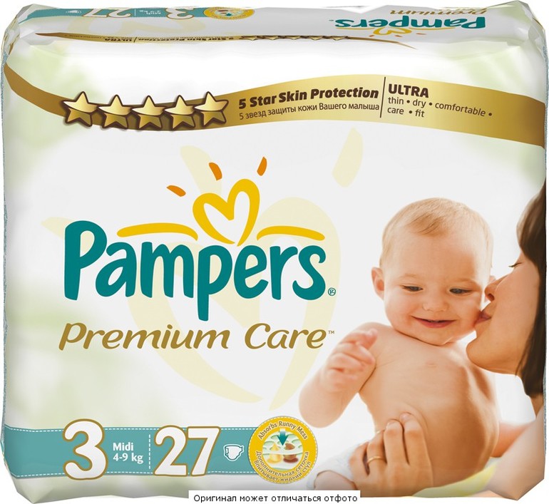 Памперсы премиум