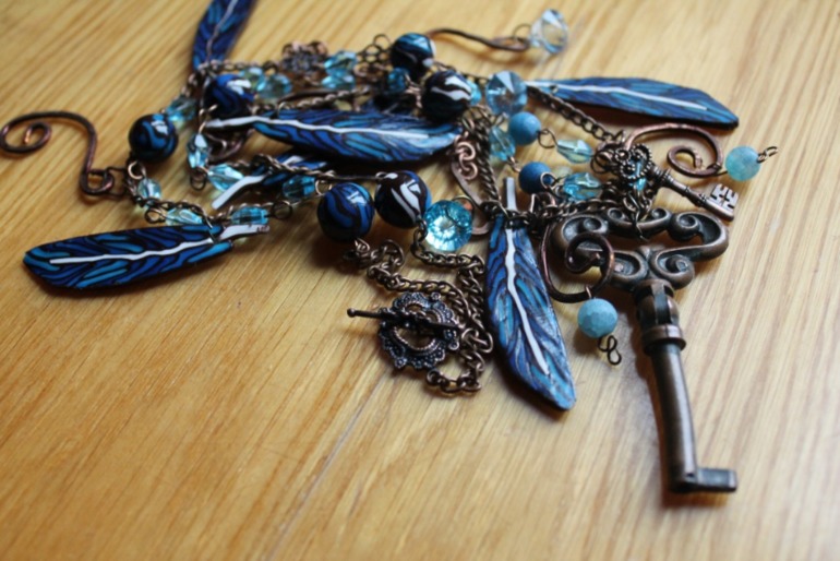 Бусы ручной работы.130 гр. Чернигов .Украина.