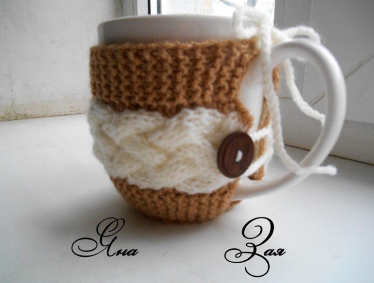 Одежка для чашки и не только)