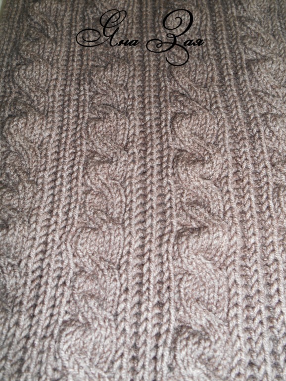 Комплект снуд+митенки! (много фото)