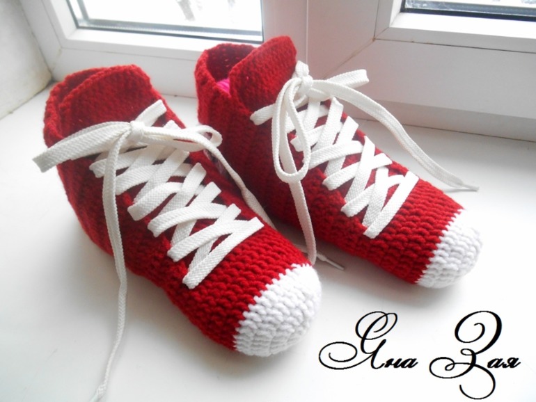 Тапки-кеды!