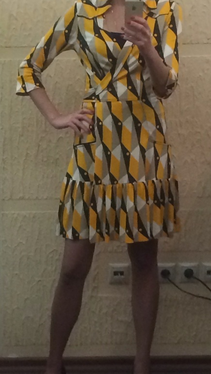 DIANE VON FURSTENBERG Платье на 44-46 Оригинал