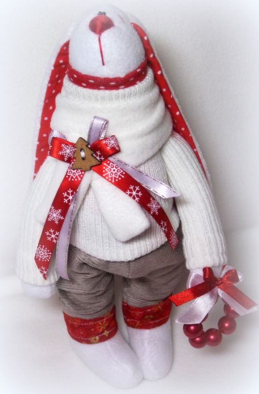 Новогодний зайка.