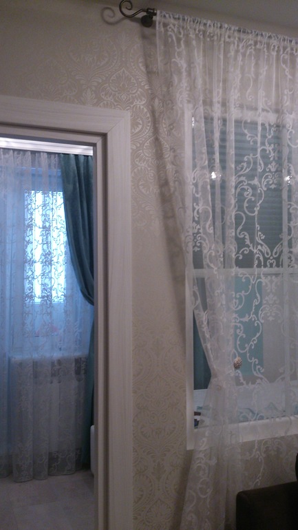 Фальш-окно в интерьере