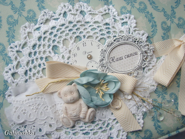 Альбом для малыша - большой и снова нежный)