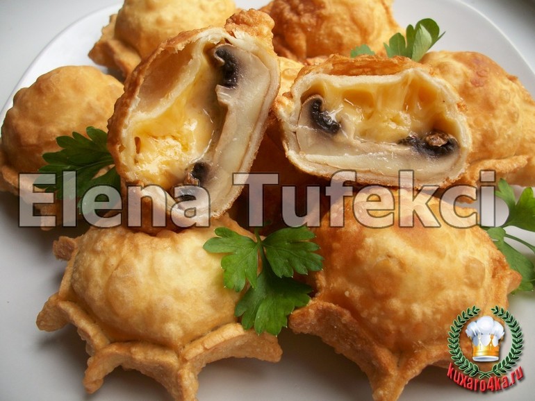 Пирожки «Грибные бомбочки»