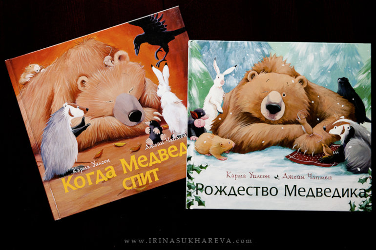 Зимние книги, которые живут в нашем доме.