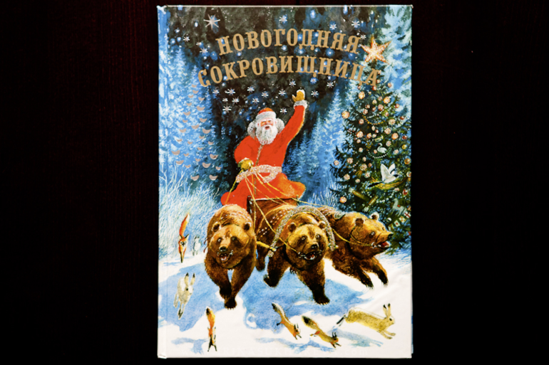 Зимние книги, которые живут в нашем доме.