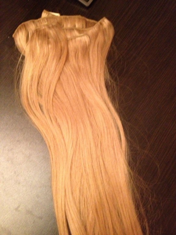 Продам накладные натуральные пряди волос