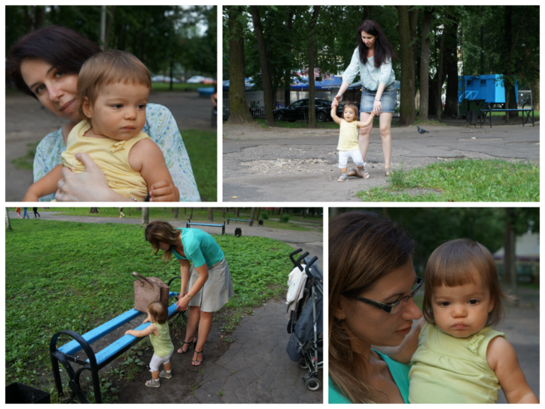 Полтора года (много фото)