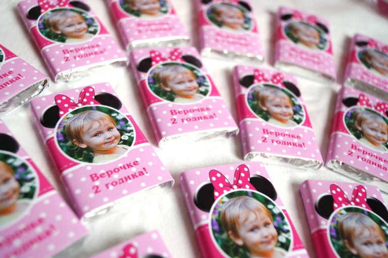 День рожения с Минни Маус