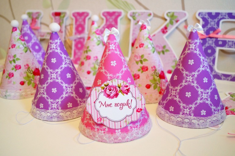 Нежный шебби набор для годовасия Ники