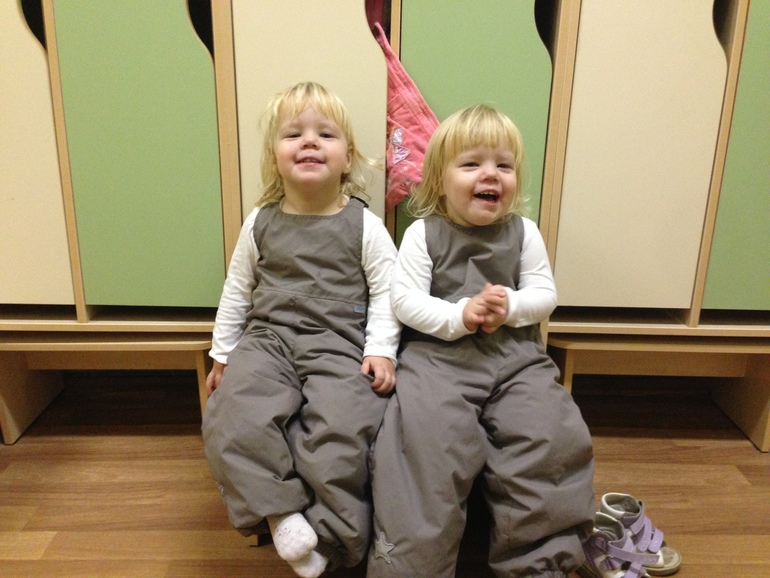 Первый день в садике