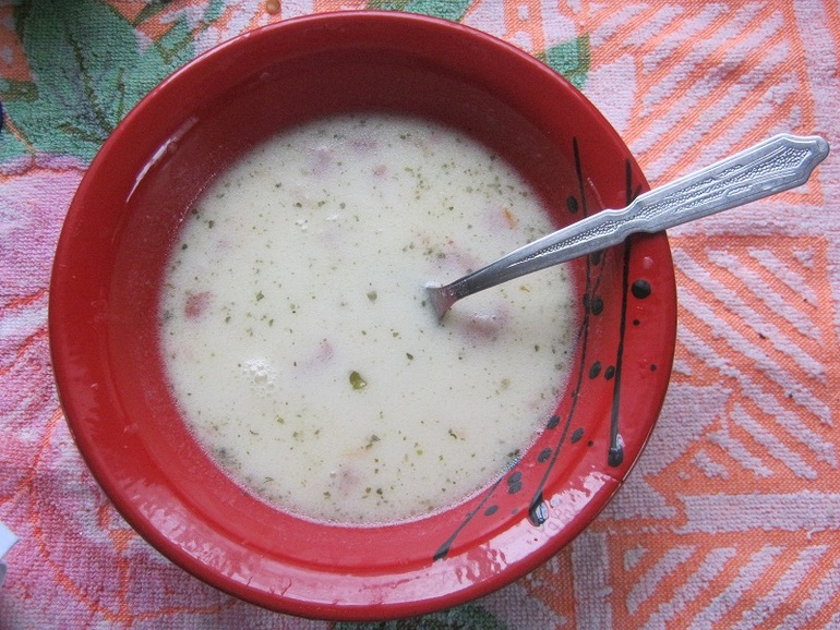 Суп из плавленого сырка