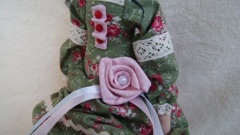 Кукла "Роза в дымке"