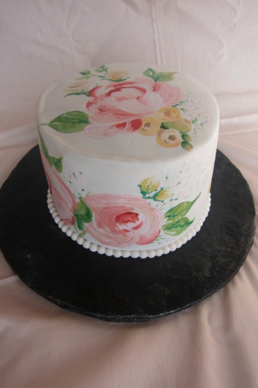 торт с розами 3.6 кг.