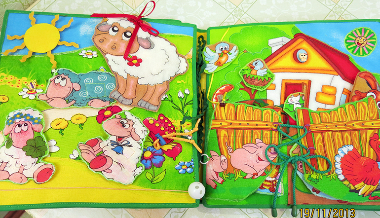 Книжка-развивашка