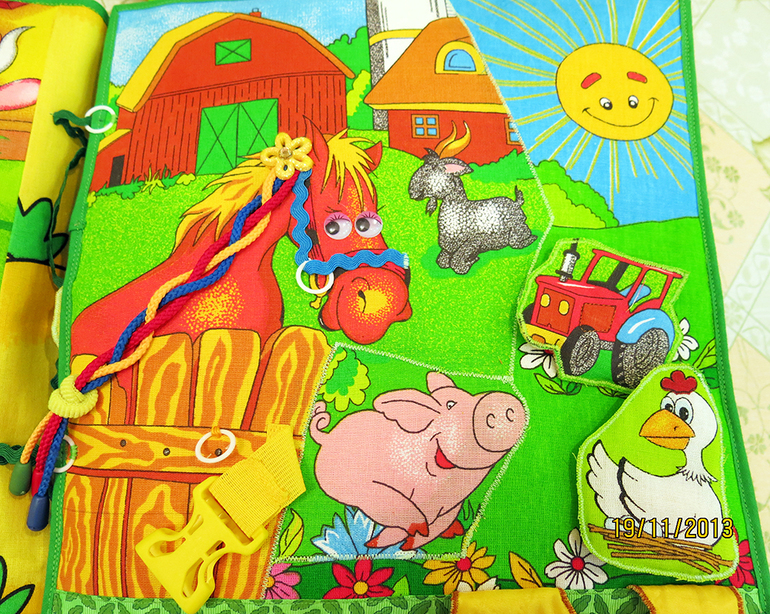 Книжка-развивашка