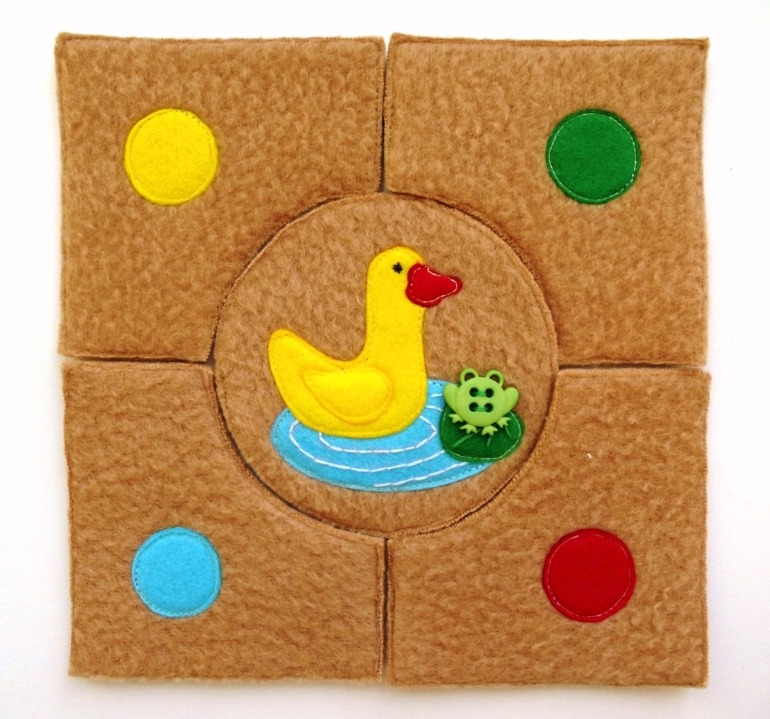 Развивающая игра "Сочетание цветов"