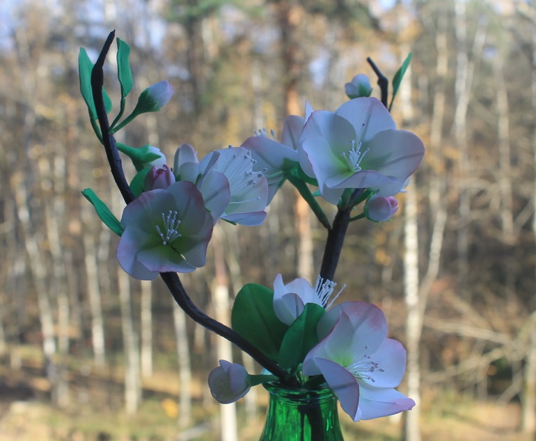 Мои цветочки с курсов ))