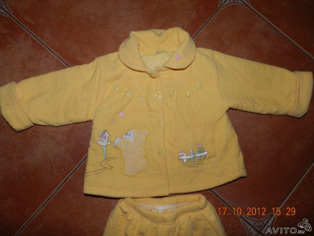 Осенне-весенний комплект р. 80