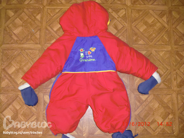 Зимний комбинезон 0-6