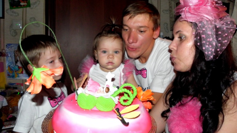 Годовасие Евангелины.Много фоток)