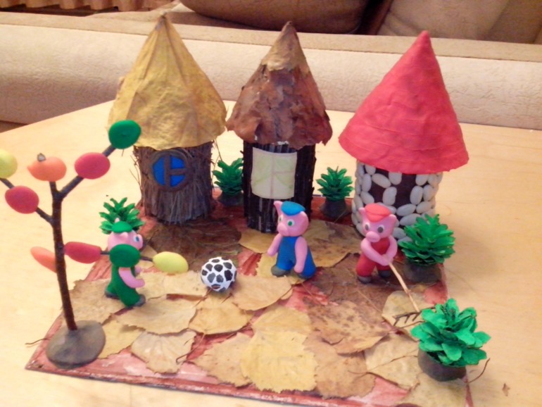 Наша осенняя поделочка