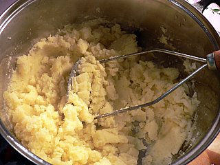Картофельные зразы с грибной начинкой