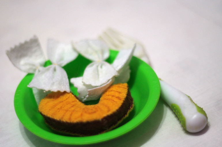 Фетровая еда