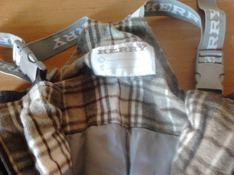 Полукомбинезон Kerry 1о4 см. ( модель Basic -утеплитель изософт 330г.) 1500 руб.