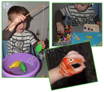 Поиграли с рыбками