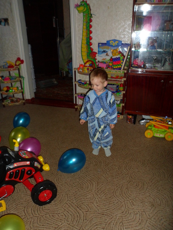 Утро уже двухлетнего мальчишки!!!