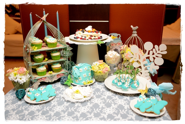 Candy bar птицы и бабочки..