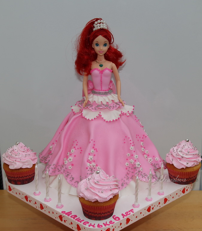 Торт-кукла