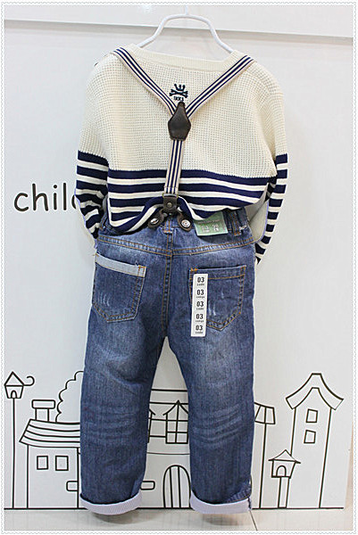 Джинсы Zara c подтяжками