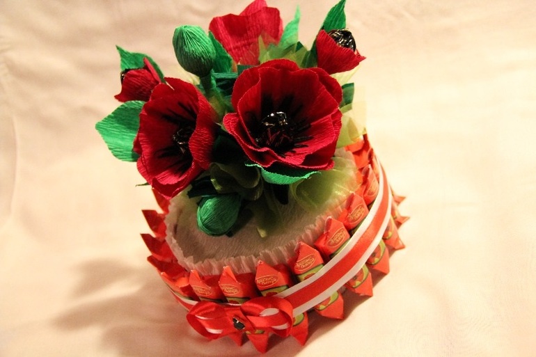 Букеты из конфет в наличии и не заказ. Москва. Подольск.