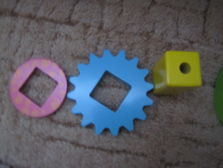 Вращающиеся геометрические блоки, Toys Lab